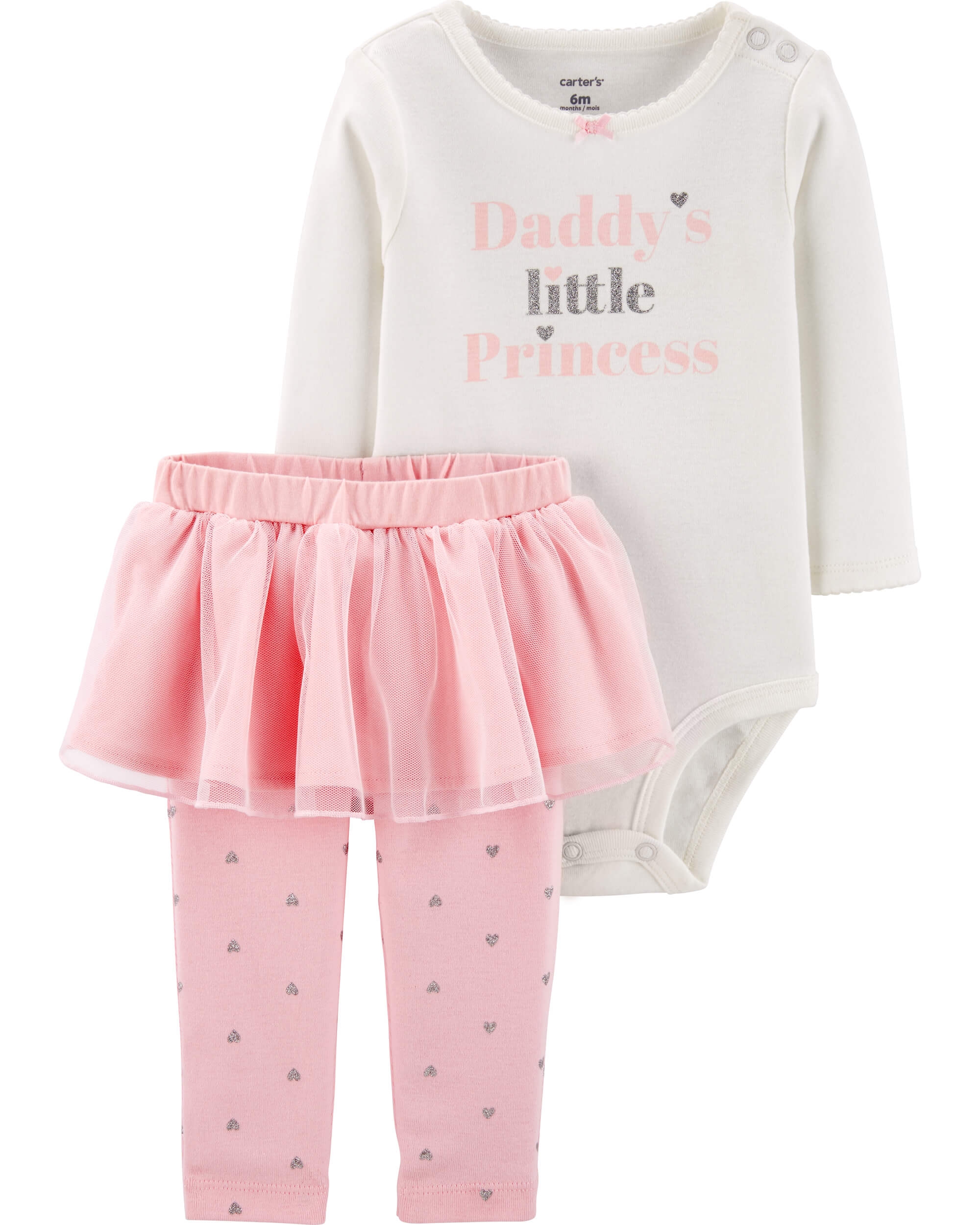 Carter’s Set 2 piese body si pantaloni cu tutu