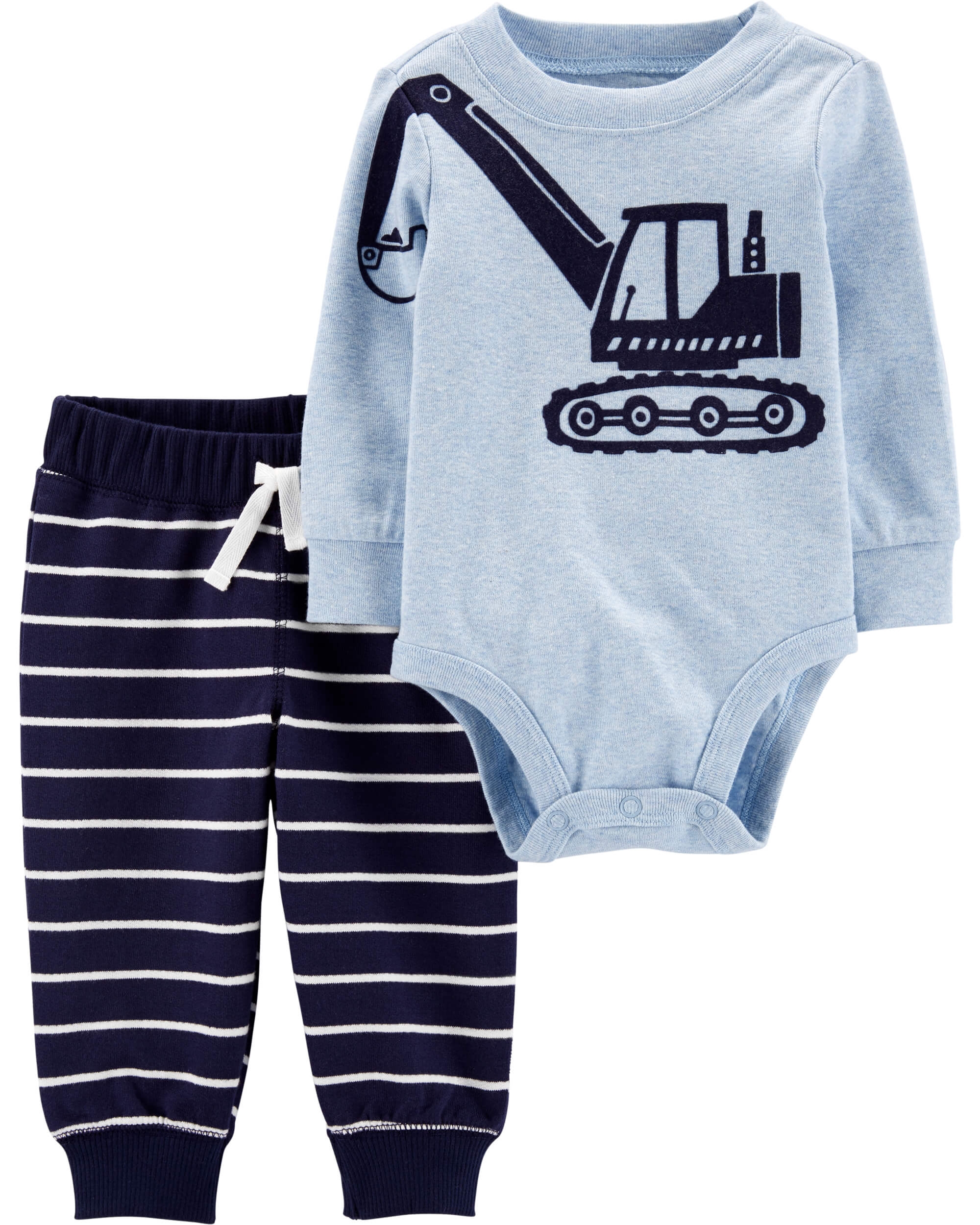 Carter’s Set 2 Piese Construcții body & pantaloni