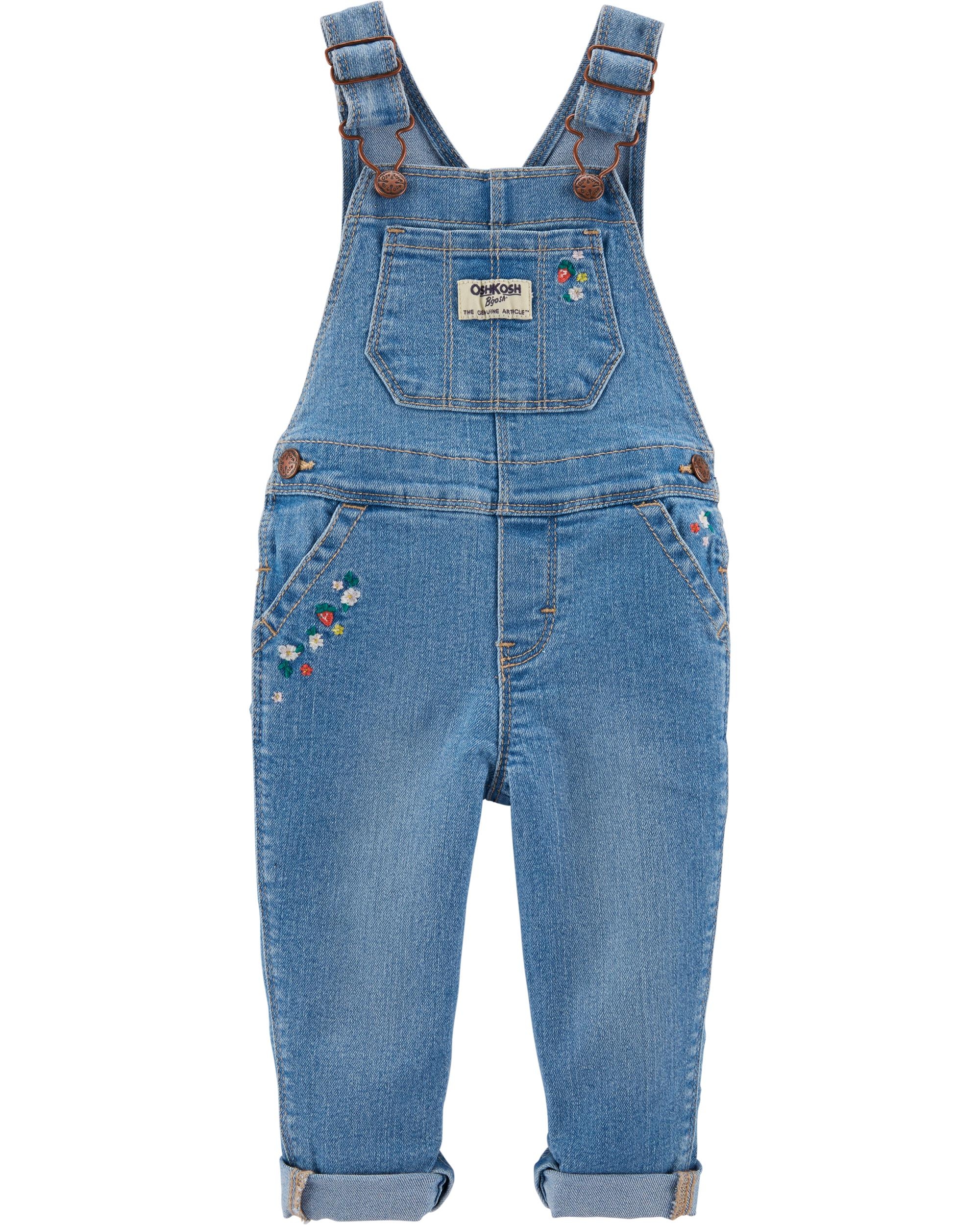 Oshkosh Salopeta denim cu flori