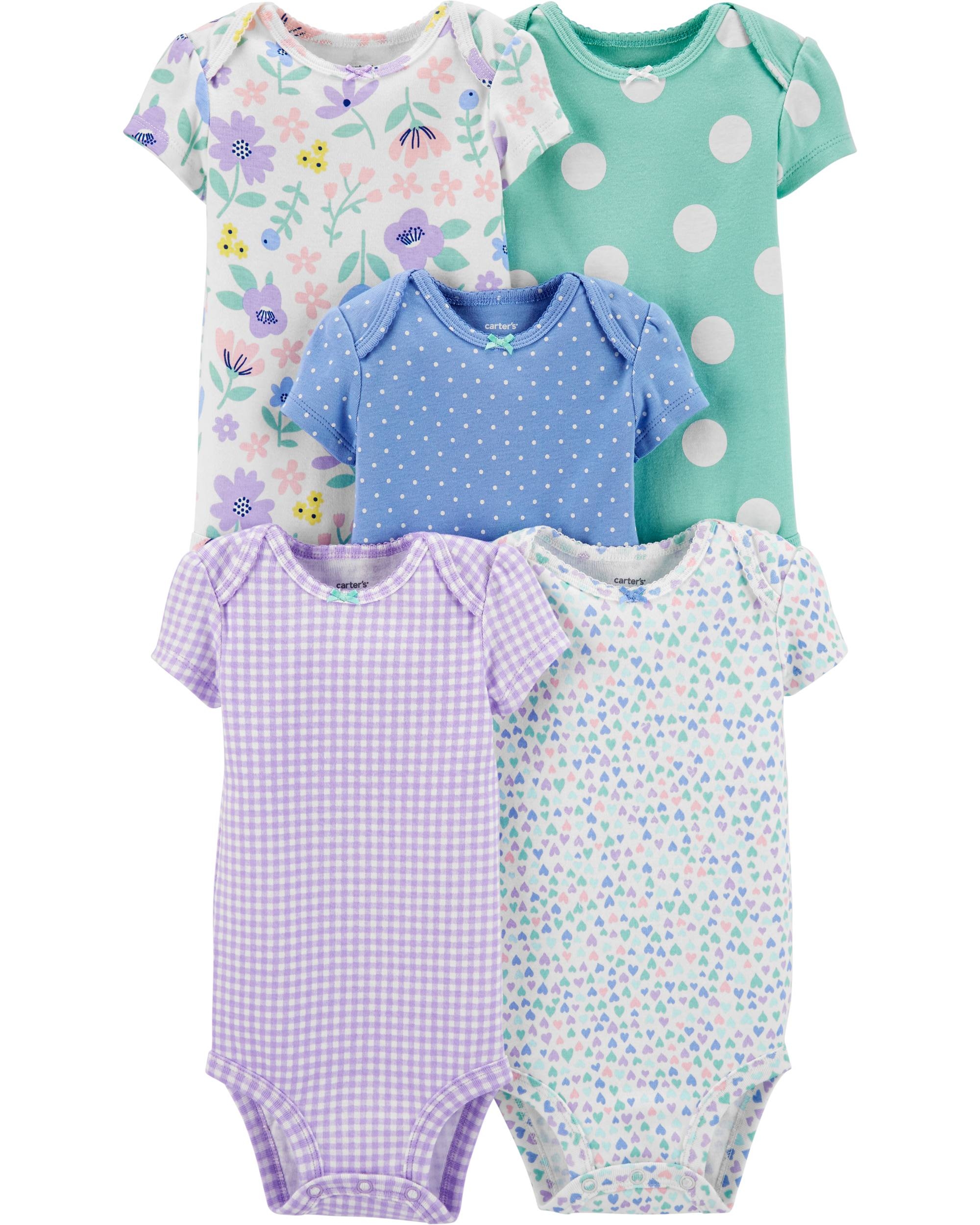 Carter\'s Set 5 body pastel