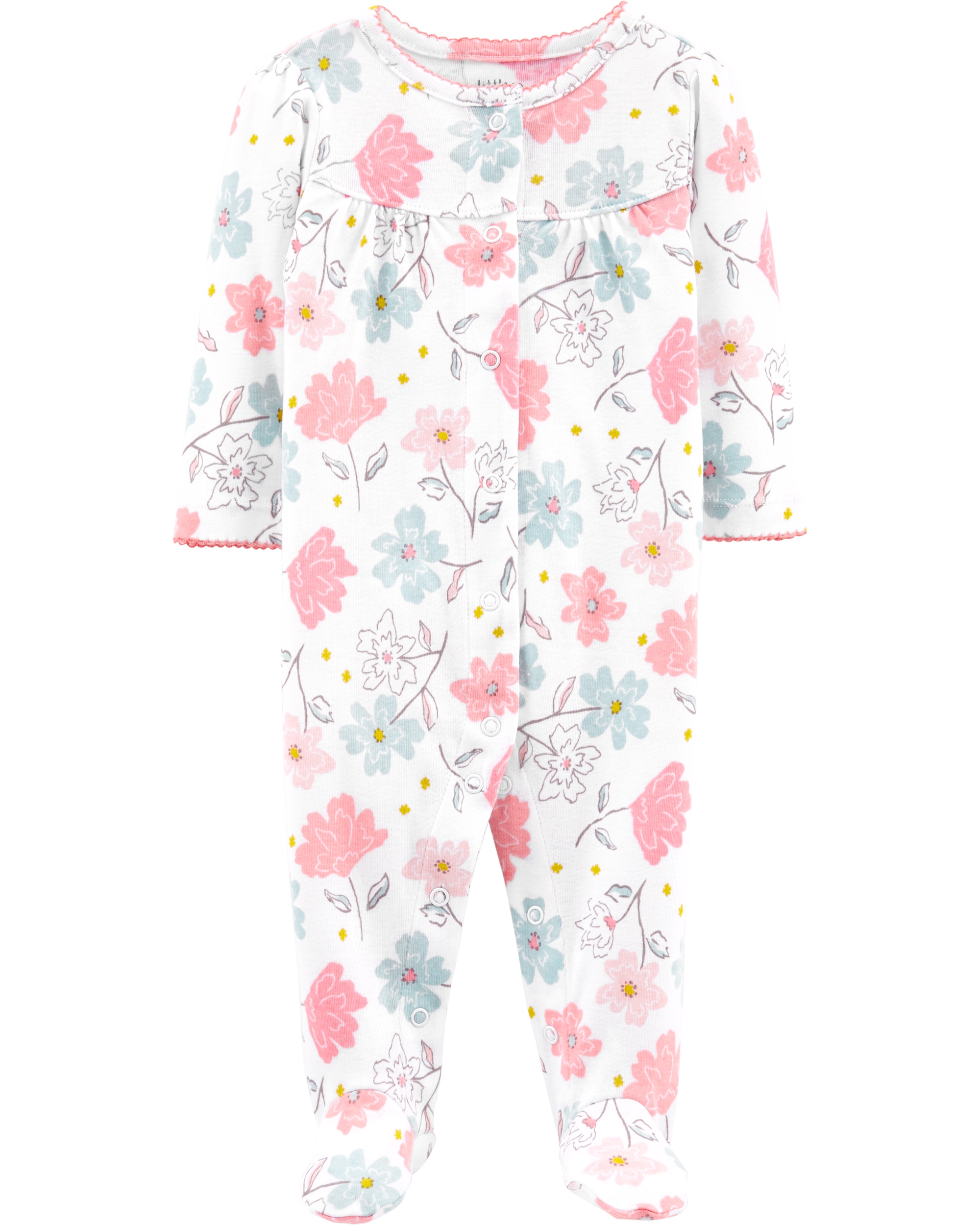 Carter’s Pijama Flori 100% Bumbac Organic