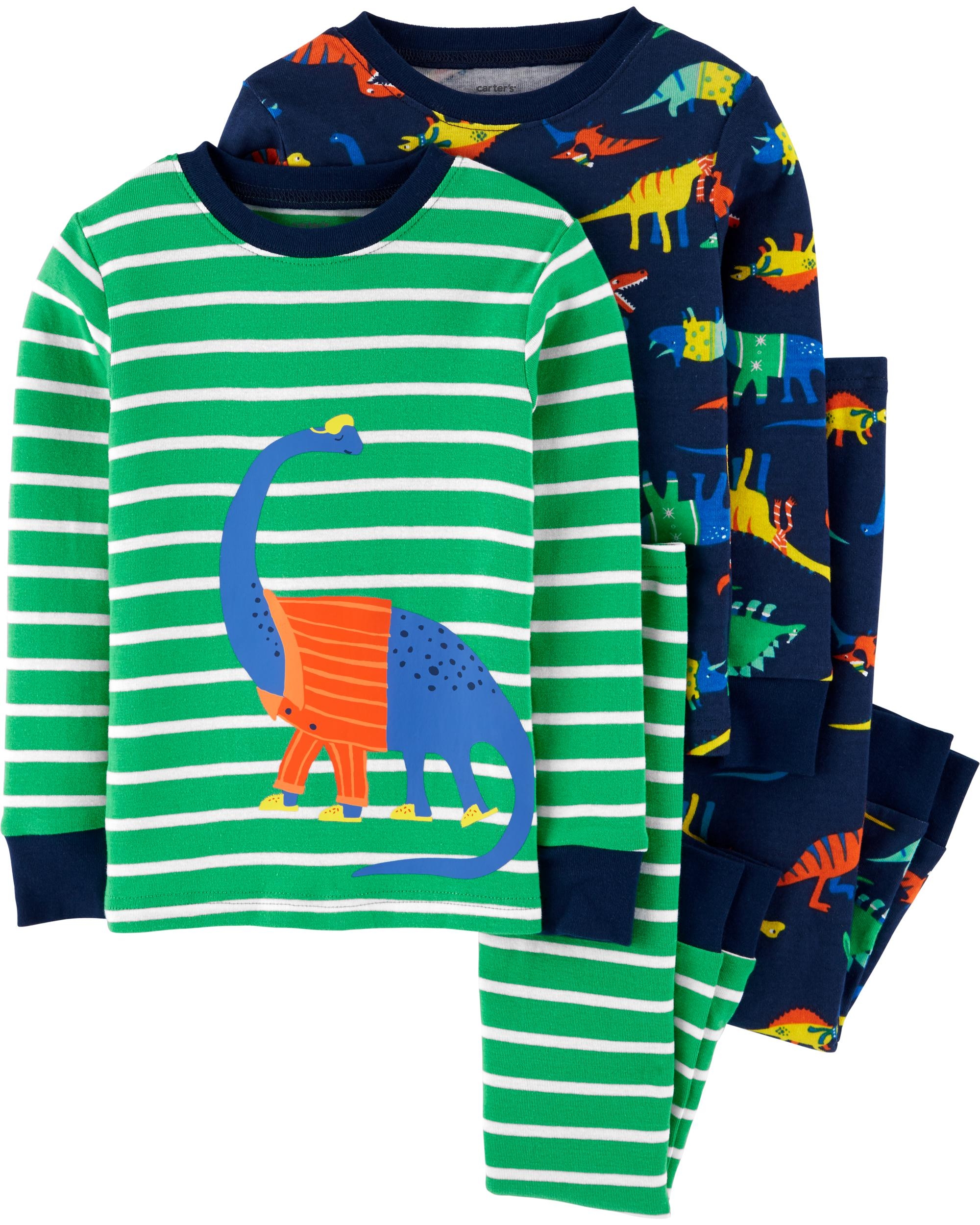 Carter’s Set 2 pijamale Dinozauri