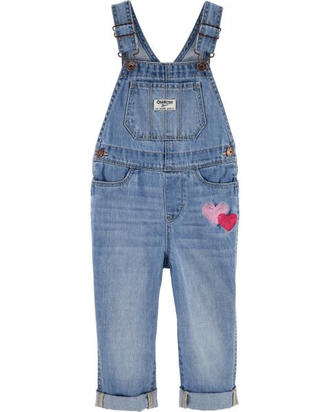 Oshkosh Salopeta denim cu inimioare